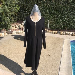 INC Black Knit Dress 2X